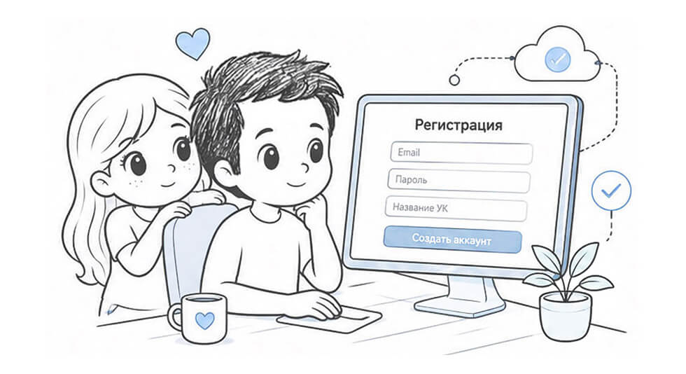 Программа для ЖКХ с готовым сайтом управляющей компании